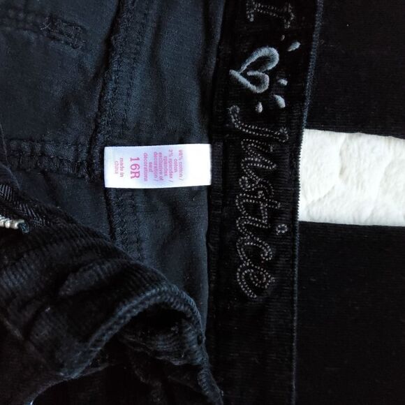 Justice pants bundle cargo khakis velour 16 - Picture 4 of 6